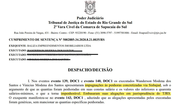 conta bancaria bloqueada